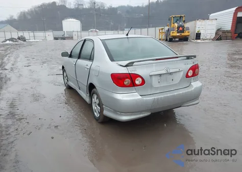 2007 Toyota Corolla S из США, поврежденный, VIN 2T1BR32E27C796775